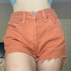 Levi’s 501 Jean shorts women’s 25